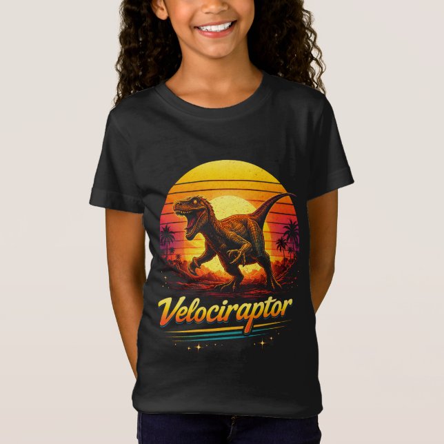 Camiseta Velociraptor (Anverso)