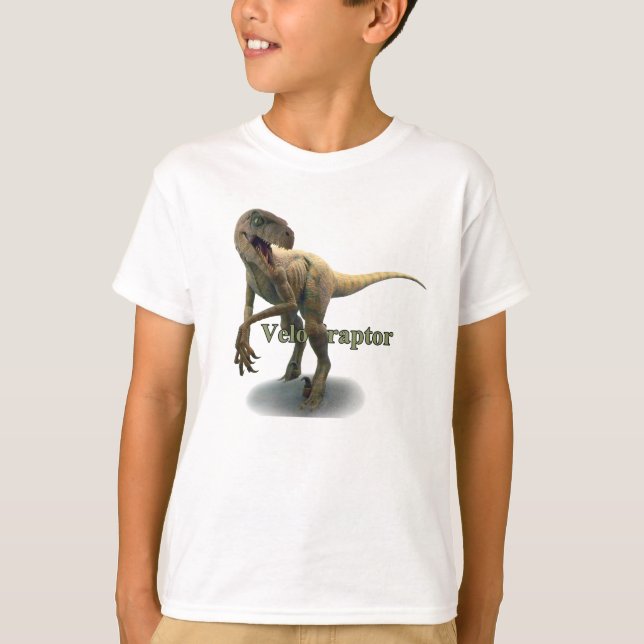 Camiseta Velociraptor (Anverso)