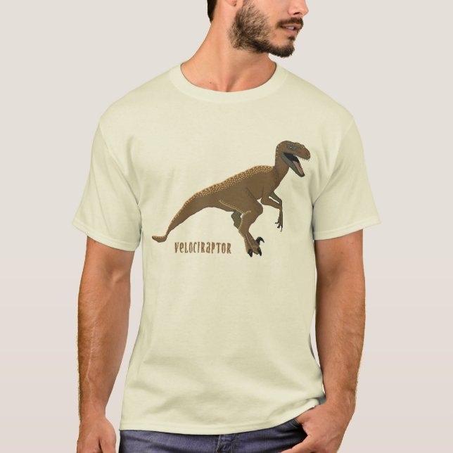 Camiseta Velociraptor (Anverso)