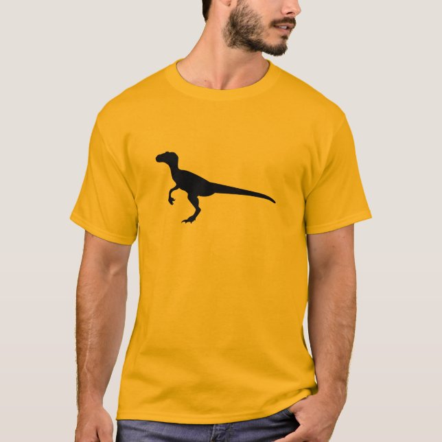 Camiseta Velociraptor del dinosaurio (Anverso)