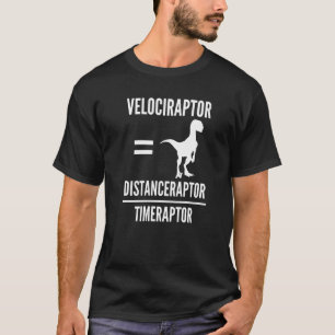 Camiseta Velociraptor Distanceraptor Timeraptor Mamáes de d
