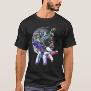 Camiseta Velociraptor Raptor Motif Dinosaurios Prehistórico
