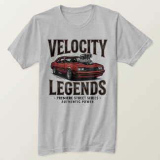Camiseta Velocity Legends Muscle Car Power Premium Calle