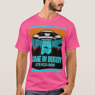 Camiseta Ven A Buddy, Es Pizza Night Funny Pizza Lover 