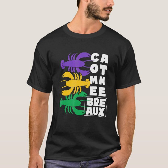 Camiseta Ven A Me Breaux Louisiana Temporada De Langostinos (Anverso)