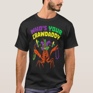 Camiseta Ven A Mí Breaux Crawfish Mardi Gras Set Niño