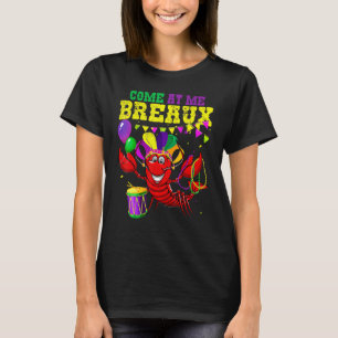 Camiseta Ven a mí Breaux crustáceos de la bandera estadouni