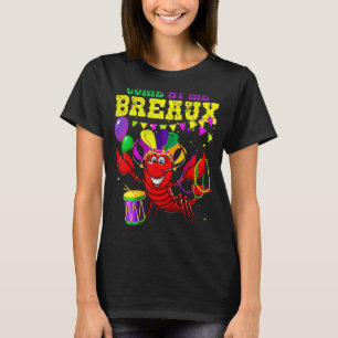 Camiseta Ven a mí Breaux crustáceos de la bandera estadouni
