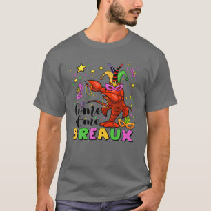 Camiseta Ven A Mí Breaux, Traje De Mardi Gras Para Mujeres 