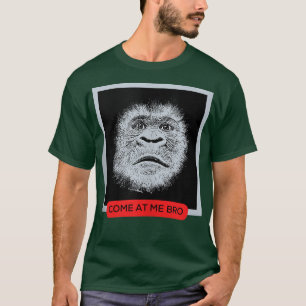 Camiseta Ven a mí, hermano, divertido gatito de gorilas y d