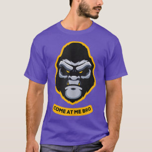 Camiseta Ven a mí hermano gracioso Gimnasio Gorilla Head y