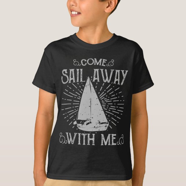 Camiseta Ven A Navegar Por Mi (Anverso)