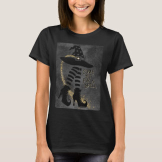 Camiseta Ven A Sentarte Para Una Estrella De Oro De Las Tes