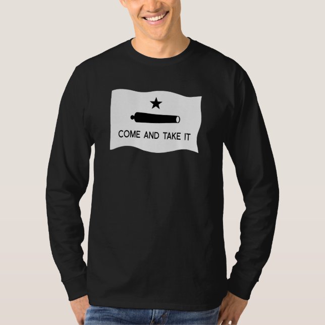Camiseta Ven a tomar la bandera ~ Texas (Anverso)