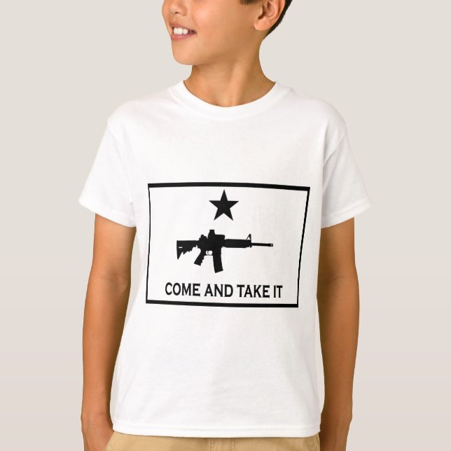 Camiseta Ven a tomarlo AR-15 (Anverso)