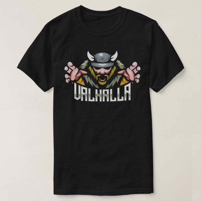 Camiseta Ven a unirse a Valhalla con el poderoso Odin (Diseño del anverso)