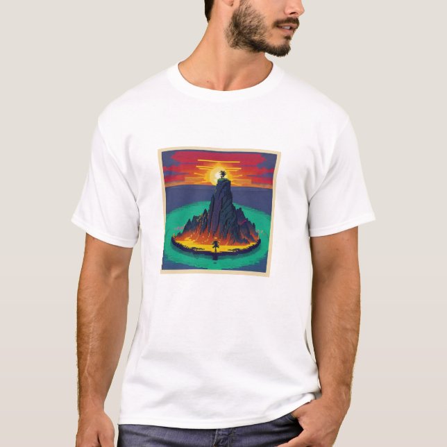 Camiseta Ven a visitar la isla de los fanstaches... (Anverso)
