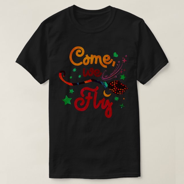 Camiseta Ven a volar (Diseño del anverso)