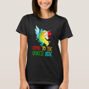 Camiseta Ven Al Lado Queer - Queer O Cuestionando Lgbt