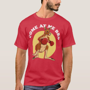 Camiseta Ven conmigo hermano boxeo canguro