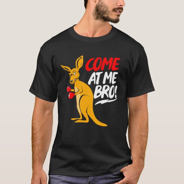 Camiseta Ven conmigo hermano canguro (Anverso)