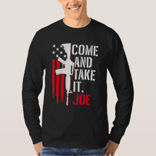 Camiseta Ven Y Tómala Joe Derechos De Arma Ar-15 Bandera Am