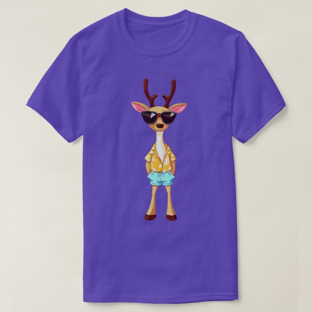 Camiseta Venado al estilo de verano (Diseño del anverso)