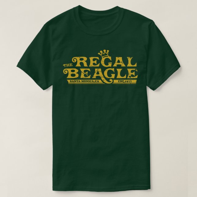Camiseta venado de beagle de regal roto (Diseño del anverso)