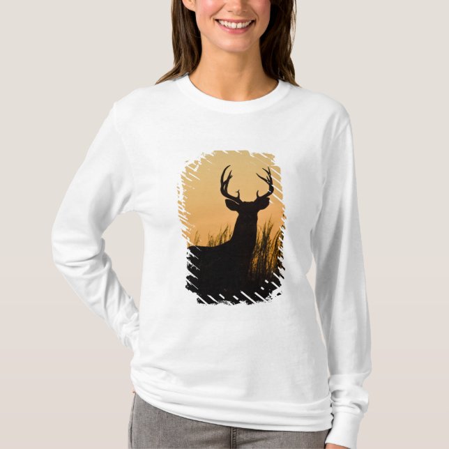 Camiseta venado de cola blanca (Odocoileus virginianus) (Anverso)