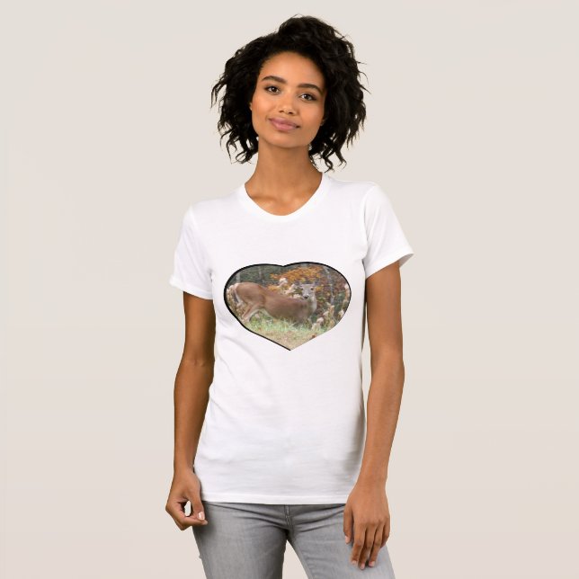 Camiseta Venado de otoño en el lago Arrowhead GA (Anverso completo)