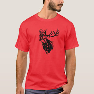 Camiseta Venado divertido, cazador, cazador, cazadores