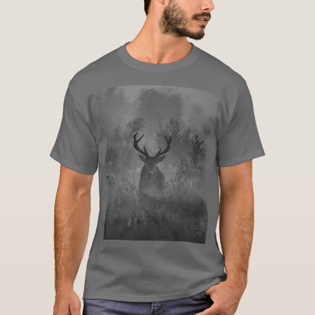 Camiseta Venado En La Niebla (Anverso)
