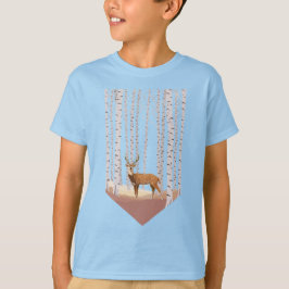 Camiseta Venado en los bosques de Birch