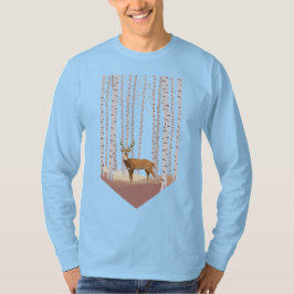 Camiseta Venado en los bosques de Birch