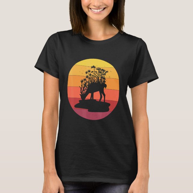 Camiseta Venado natural vintage (Anverso)