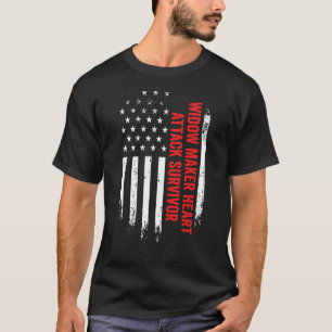 Camiseta Vencedora de viudedad sobreviviente de ataque card