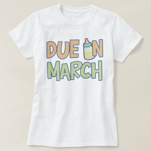 Camiseta Vencido En Marzo (Diseño del anverso)
