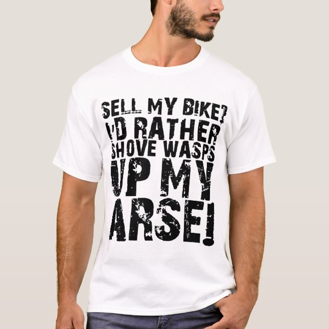 Camiseta Venda mi Superbike divertido para hombre Moto b de (Anverso)