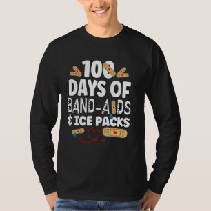 Camiseta Vendas de 100 días Tiritas y bolsas de hielo Enfer