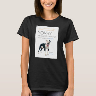 Camiseta Vendedor de la tienda en línea Staffordshire Terri