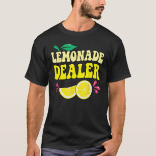 Camiseta Vendedor de limonada Frutas tropicales Jugo de lim