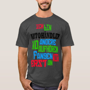 Camiseta Vendedor de vendedores de coches
