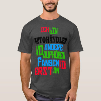 Camiseta Vendedor de vendedores de coches