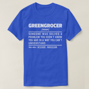 Camiseta Vendedor de verduras y frutas de Guay de Greengroc