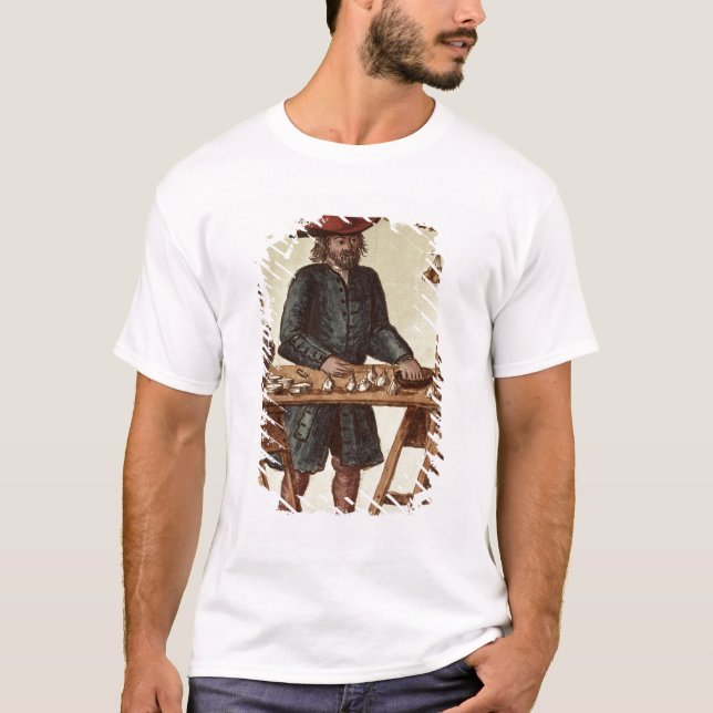 Camiseta Vendedor veneciano del tabaco (Anverso)