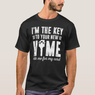 Camiseta vendedora de la casa, soy la llave de tu nuevo inq