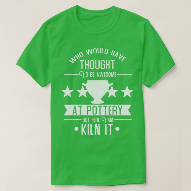 Camiseta Vendedoras de cerámica regalo divertido para artis (Diseño del anverso)
