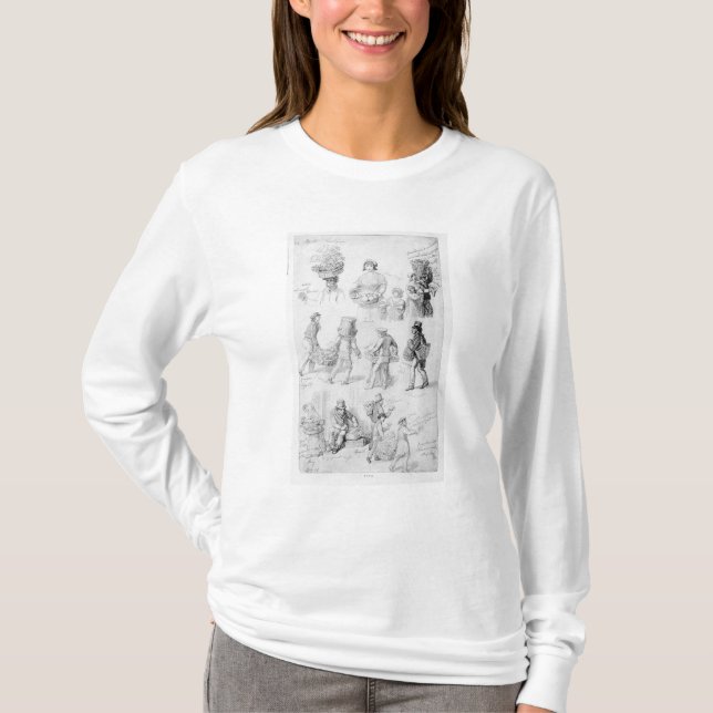Camiseta Vendedores ambulantes de Londres: Los gritos de (Anverso)