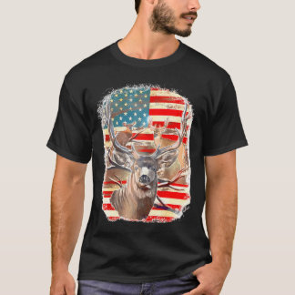 Camiseta Vendedores Con Bandera De Estados Unidos 4 De Juli