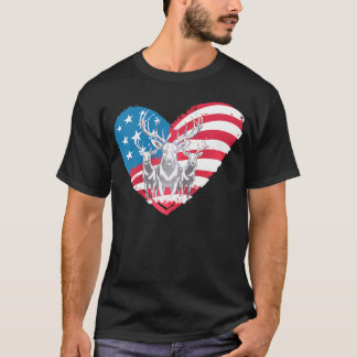 Camiseta Vendedores Con Bandera De Estados Unidos 4 De Juli